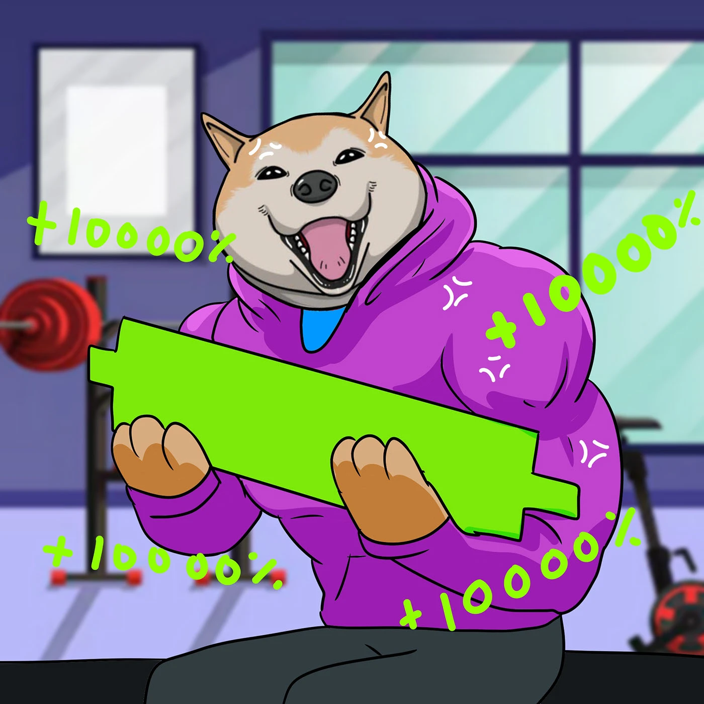 Kabosu with gains